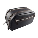 Double Zip Wetpack with Contrast Stiching Black