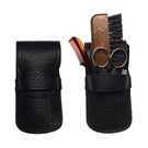 4 Piece Moustache Set Black