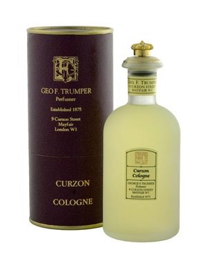 Curzon Cologne Glass crown topped bottle 100ml