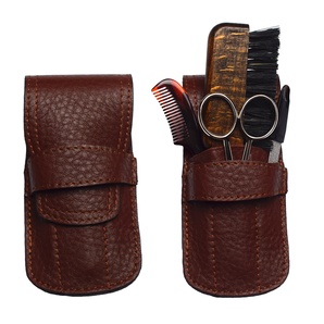 4 Piece Moustache Set Havana