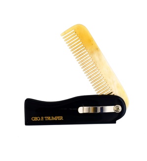 Moustache/Beard Comb Horn Folding