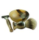 Shaving Set Simulated Horn