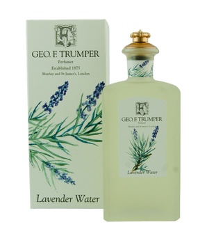 Lavender Water Glass crown top bottle (splash) 100ml