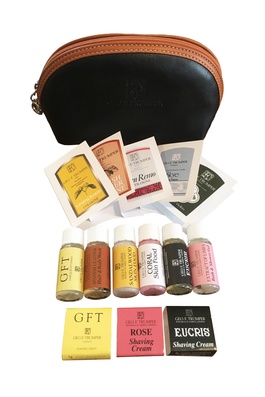 Leather Case Sample Kit Black