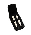 Sterling Silver Collar Stiffeners