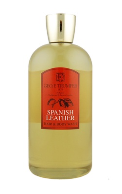Spanish Leather Hair & Body Wash Plastic bottle 500ml