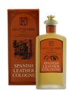 Spanish Leather Cologne Glass crown topped bottle 100ml