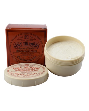 Spanish Leather Soft Shaving Cream Screw Thread Pot 200g