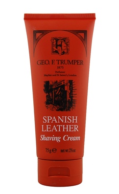 Spanish Leather Soft Shaving Cream Travel tube 75g