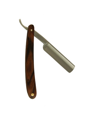 Open Razor Violet Wood