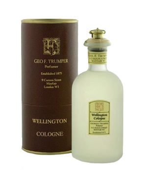 Wellington Cologne Glass crown topped bottle 100ml